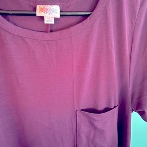 LuLaRoe Eggplant Carly XL